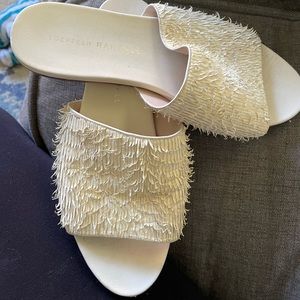 Loeffler Randall Flat Slip On Sandals Size 5